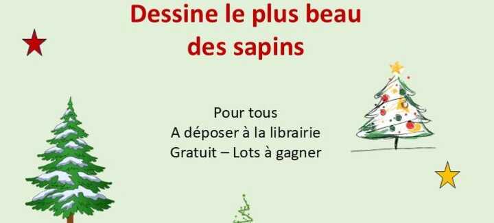 Concours de création "Dessine le plus beau des sapins"