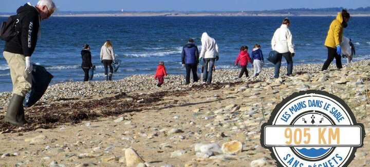 Nettoyage de plage de Penthièvre