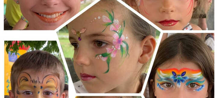 Séance maquillage pour enfants