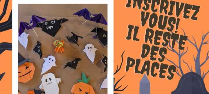 Atelier "Origami d'Halloween"