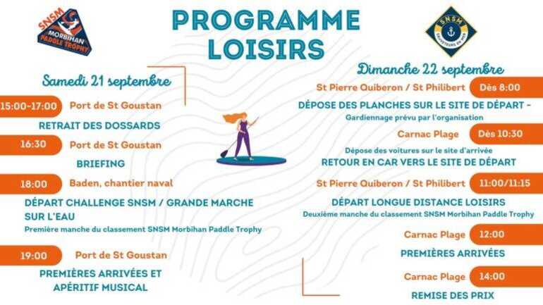 Programme SMPT toutes options - Loisirs